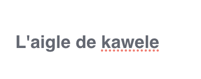 L'aigle de kawele - Chau. de Ninove 152, 1080 Molenbeek-Saint-Jean -