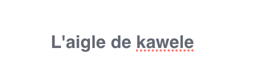 L'aigle de kawele - Chau. de Ninove 152, 1080 Molenbeek-Saint-Jean -