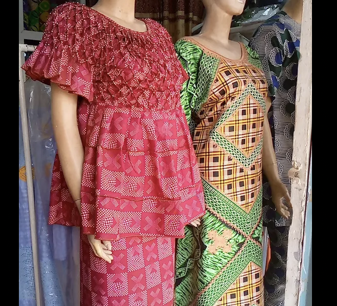 AMAZONE STYLE- BRIQUETERIE - VGG5+5WV, Yaoundé, Cameroon - pagne wax shops in Yaoundé, Cameroon - Yaoundé, Cameroon wax pagne available