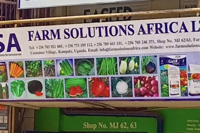FARM SOLUTIONS AFRICA - Farmers Mall, Container Village Plaza, Nakivubo Rd, Kampala, Uganda - food shops in Kampala, Uganda - Kampala, Uganda food - farmers in Kampala, Uganda - Kampala, Uganda farmers working in Kampala, Uganda