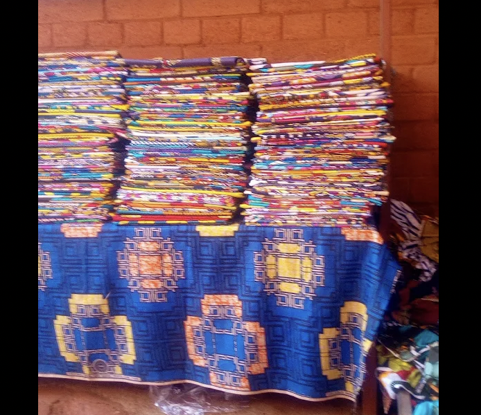 Pagnes Wax De Toutes Qualités Chez Mr Yameogo S Paul - 7J2W+CR5, Koudougou, Burkina Faso - Burkina Faso wax shops
