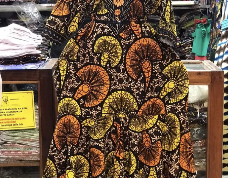 African wear -wax in Dar es Salaam Tanzania Africa